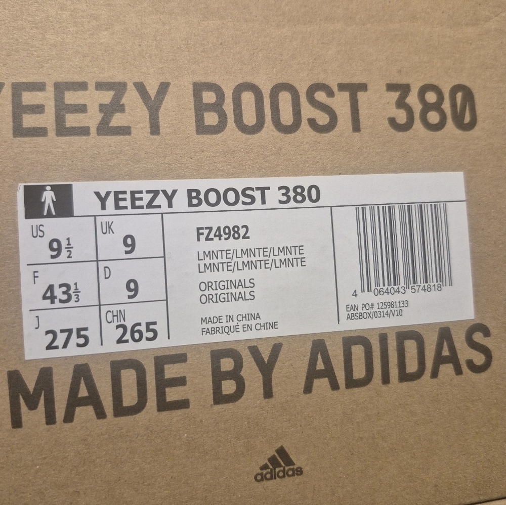 adidas Yeezy Boost 380 “LMNTE” - Picture 9 of 9